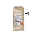 Bancale 990 kg pellet schuster in abete enplus a1, 66 sacchi da 15kg - immagine 2