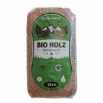 Bancale 1080 kg pellet bio holz premium abete e faggio enplus a1, 72 sacchi da 15 kg - immagine 2