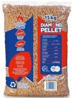 Bancale 1080 kg pellet diamond in abete enplus a1, 72 sacchi da 15 kg - immagine 2