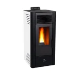 Stufa a pellet Anita 11,6 kW Bianco Sannover - immagine 2