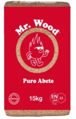 Bancale 1050 kg pellet Mr. Wood in abete ENplus A1, 70 sacchi da 15 kg - immagine 2