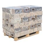 Bricchetti di latifoglie pini kay · faggio e quercia · bancale 960 kg (96 × 10 kg)