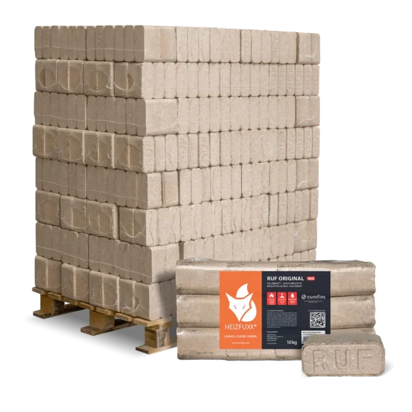 bricchetti di latifoglie ruf original red · bancale 960 kg (96 × 10 kg)