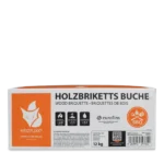 Bricchetti di faggio vanestro hartholzbriketts m nestro · bancale 972 kg · 81 cartoni da 12 kg - immagine 3